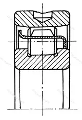 Модификация подшипника 26-402312М1 размер 60x130x31