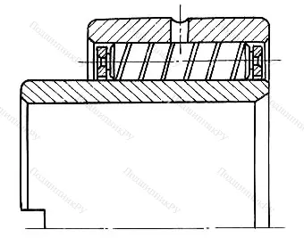 Модификация подшипника 15826 размер 130x230x110/160