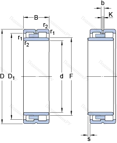 Подшипник NNU 4936 B/SPW 33 в Костроме