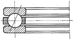 Подшипник  1008096 размер 6x16x7