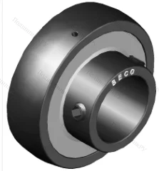 Высокотемпературный корпусной подшипник UC 215 BHTS ZZ GR CG 350° BECO в Костроме