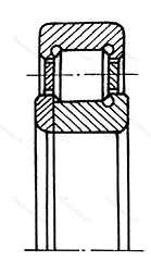 Модификация подшипника 2092992М 