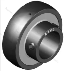 Высокотемпературный корпусной подшипник UC 214 BHTS ZZ 280° BECO в Костроме