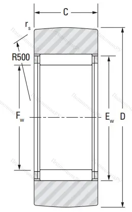 Подшипник RSTO 15 от производителя  KOYO