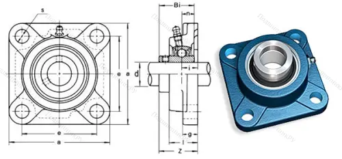 Подшипниковый узел UCF 311 в Костроме