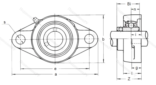 Подшипниковый узел UCFL 205 в Костроме