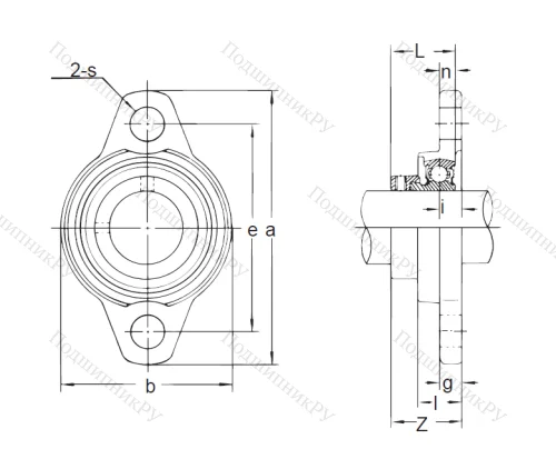Подшипниковый узел UFL 002 ASAHI в Костроме