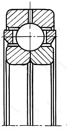 Подшипник  176308 (QJ 308) 
