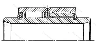 Подшипник  714712 размер 60x85x50/85