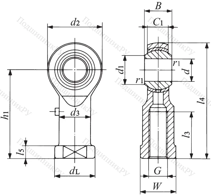 Шарнирная головка PHS 14 L