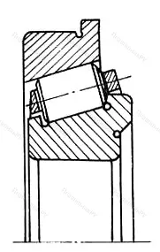 Модификация подшипника 677/1000 