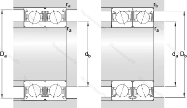 Подшипник S 7000 CD/HCP 4A