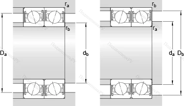 Подшипник S 71908 CE/HCP 4A
