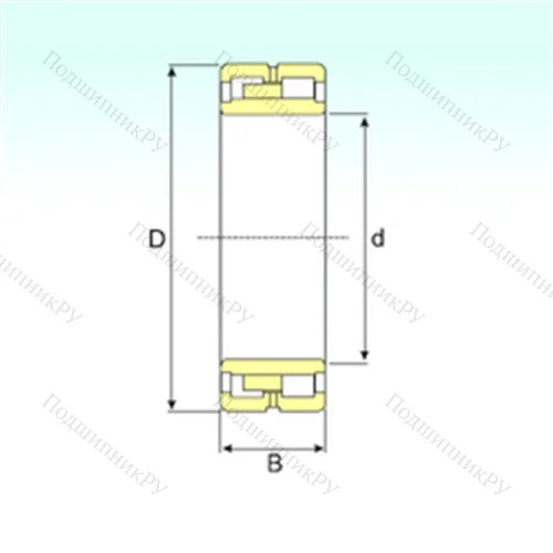 Подшипник роликовый радиальный NN 49/1000 K/W 33X от производителя  ISB