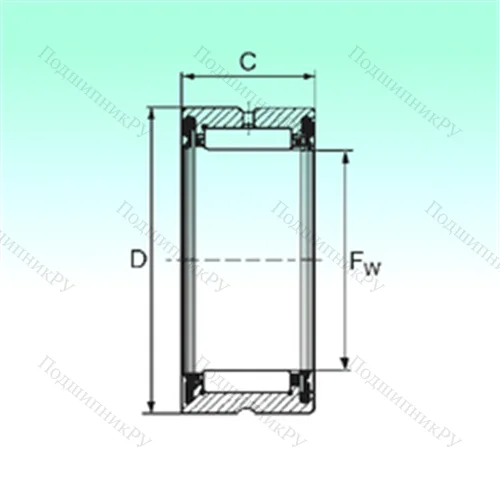 Подшипник игольчатый радиальный RNA 4908 2RS