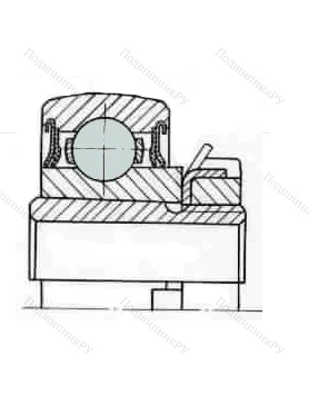 Шариковый однорядный подшипник 1680204 в Костроме