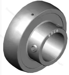 Высокотемпературный корпусной подшипник UC 205 BHTS ZZ C 4 200° BECO в Костроме