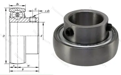 Корпусный подшипник SB 207 в Костроме