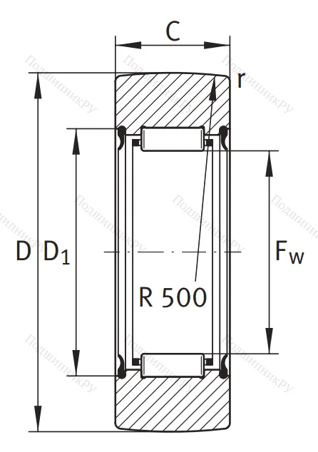 Игольчатый подшипник
