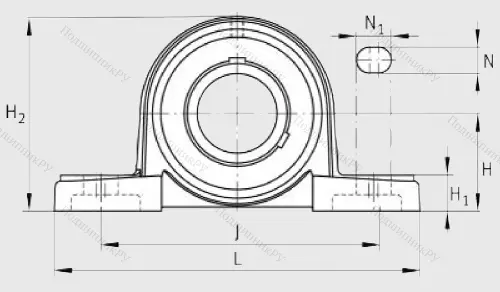 Подшипниковый узел UCP 211 J 7 в Костроме