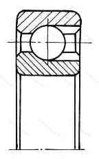 Подшипник  970300 размер 10x35x11