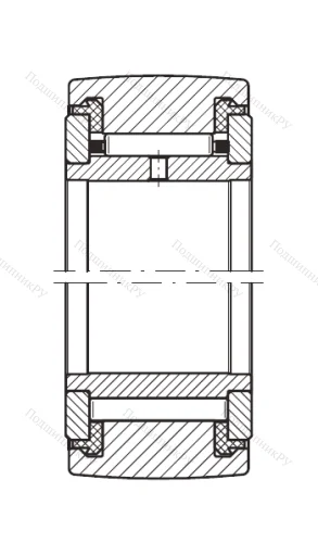 Игольчатый подшипник NATR 6 PP A от производителя  INA