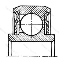 Модификация подшипника 980085ЮУС2 размер 5x20x7/8 от производителя  ГПЗ-3
