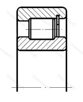 Модификация подшипника 3612122 размер 110x170x45