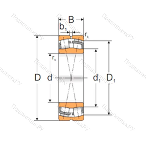Подшипник роликовый радиальный самоцентрирующийся 22315 W 33