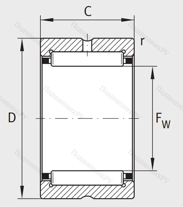Игольчатый подшипник