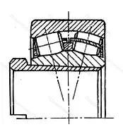 Подшипник  753510 (22211K+AH 311) размер 50x100x25
