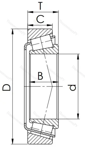 Конический роликовый подшипник 7514 (32214) в Костроме