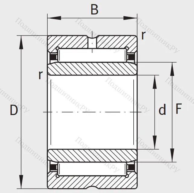 Игольчатый подшипник