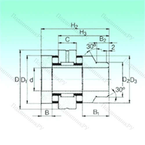 Подшипник комбинированный ZARN 2557 L TN