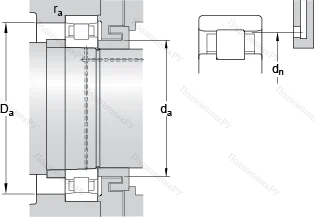 Подшипник N 1015 KTN/HC 5SP