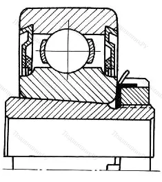 Модификация подшипника 380707С17 размер 35x85x23/35