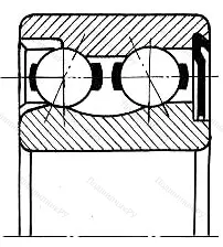 Подшипник 3206A-Z 