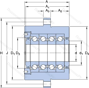Подшипник FBSA 206/QBC