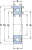 Подшипник S 71908 CB/HCP 4A