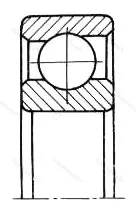 Модификация подшипника 710309А размер 45x100x25