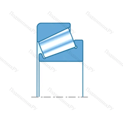 Подшипник роликовый радиально-упорный 4T-CR-06A 84 от производителя  NTN