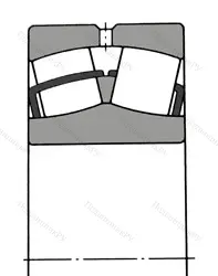 Подшипник  4053122 (24022) размер 110x170x60