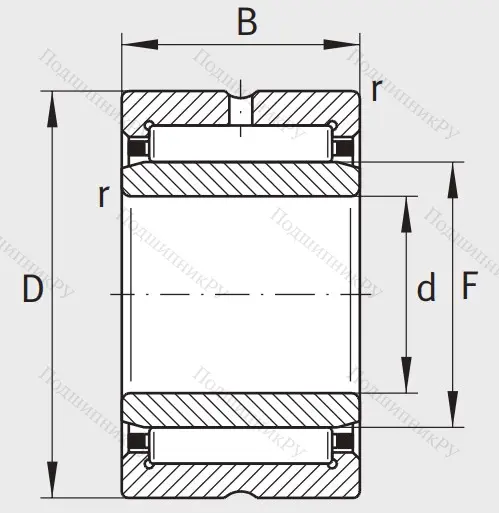 Игольчатый подшипник
