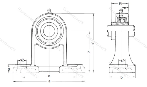 Подшипниковый узел UCPH 204 в Костроме