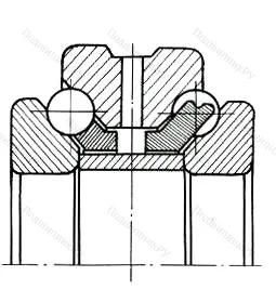 Модификация подшипника 4-178810Л2 размер 50x80x38