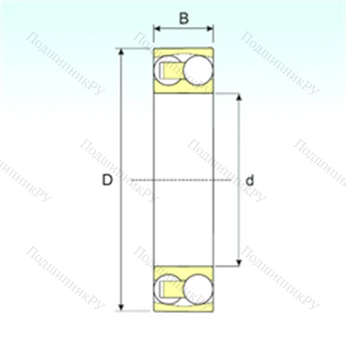 Подшипник шариковый радиальный самоцентрирующийся 2307 TN 9