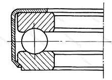 Модификация подшипника 6-108905 размер 25,5x51x15,875