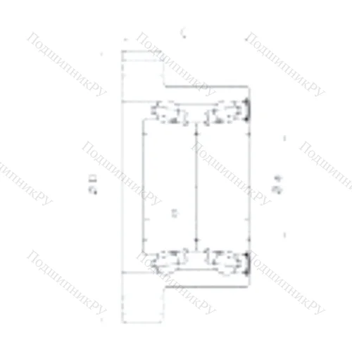 Подшипник шариковый радиально-упорный F 16095