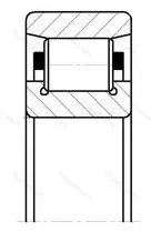 Подшипник  2630 (N 2330) размер 150x320x108