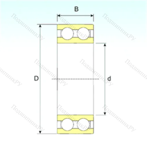 Подшипник шариковый радиальный 4314 ATN 9